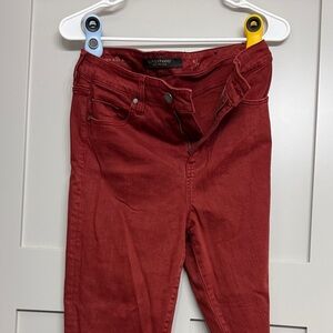 Liverpool Women's Rich Red Skinny Jeans
